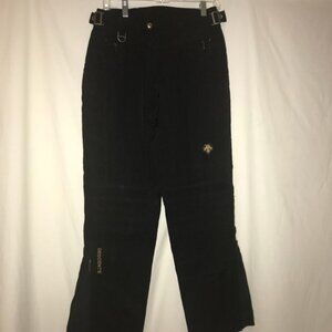Descente Black Ski or snowboarding pants Vintage